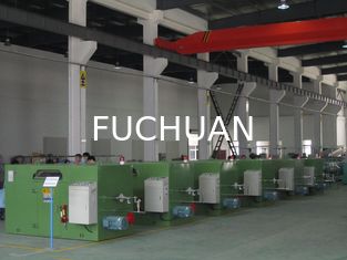 FUCHUAN 7.5Kw तार घुमा मशीन, 2.5Kgf स्काई ब्लू वायर Buncher मशीन