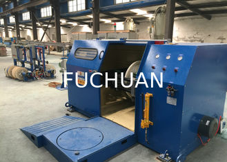 Fuchuan कॉपर तार फ़्रेम केबल बिछाने 500Rpm अधिकतम गति के साथ एकल ट्विस्ट मशीन