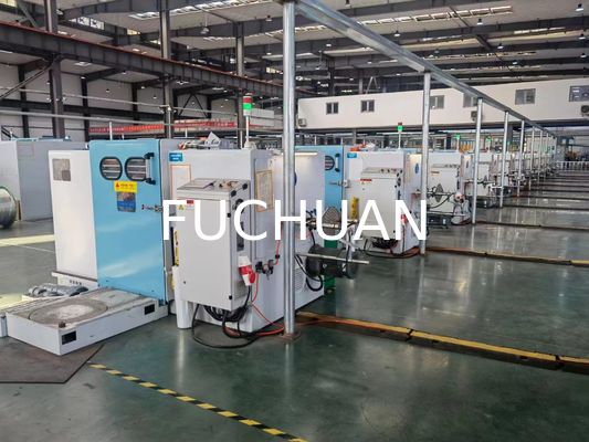बड़ी क्षमता वाली स्वचालित कॉपर वायर बंचिंग मशीन 4500KG 7.5KW पावर 100-300kg h