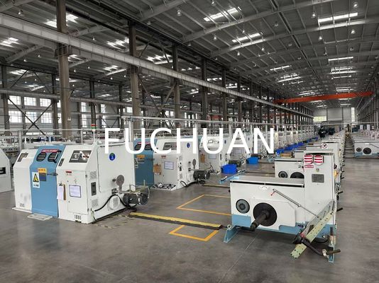स्ट्रैंड ले लंबाई 0.8 से 4.0 मिमी 14 क्लास कॉपर वायर बंडलिंग मशीन ऑपरेटिंग स्पीड 1800 से 3000 आरपीएम तार प्रसंस्करण के लिए उपयुक्त