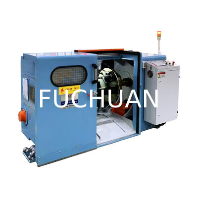 FC-450b हाई-स्पीड सीएनसी स्ट्रैंडिंग कॉपर वायर बंचिंग मशीन 4kw मोटर स्वचालित वाइंडिंग वायर बिछाने 2000 किग्रा