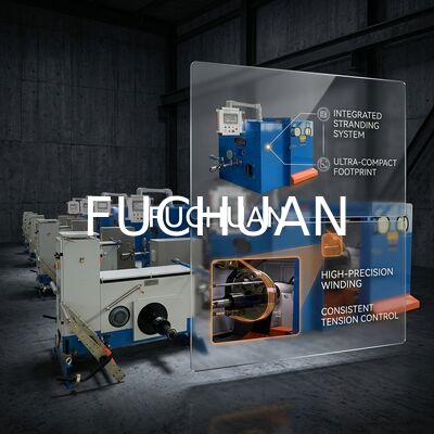 Copper Wire Bunching Machine High Speed Double Twist Design FC-800B Stranding Equipment