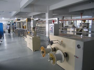पीवीसी एफईपी एफपीए ईटीएफई सामग्री extruder केबल तार extrusion मशीन