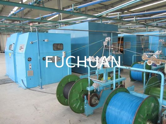 400 ट्यूब सिल्वर जैकेटेड कॉपर वायर बंचिंग मशीन ट्विस्टिंग 30Kw कम शोर
