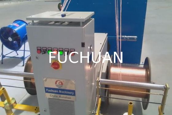 कच्चे तांबे के तार घुमावदार मशीन 5.5Kw चिकित्सा उपकरण एयरोस्पेस डबल हेड