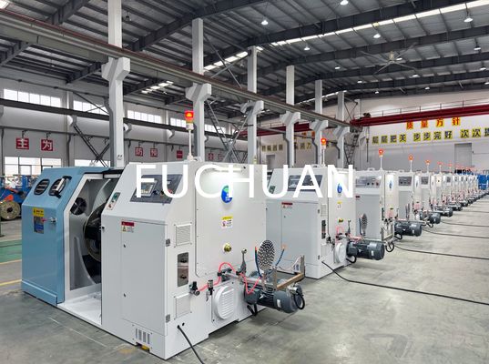 7.5KW कॉपर वायर बंचिंग मशीन वायर व्यास 0.2-1.04mm 4500KG भार क्षमता