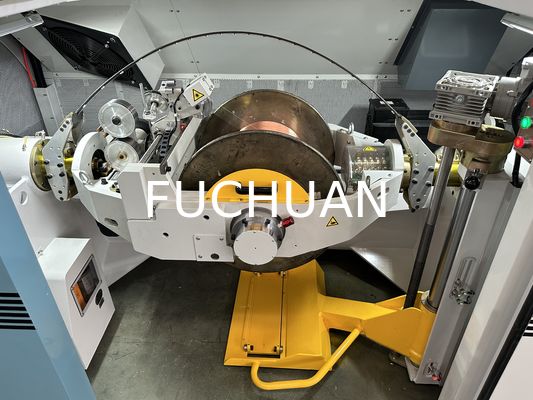 टिनड वायर स्ट्रैंडिंग कॉपर वायर 630 डबल ट्विस्ट बंचिंग मशीन फुचुआन