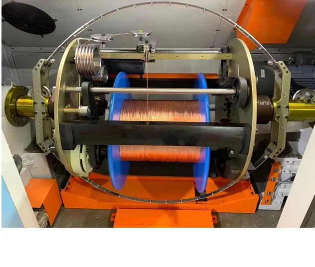 High-Speed 650B Automatic Double Twist Bunching Machine for Copper Wire Manufactured by Fuchuan 2